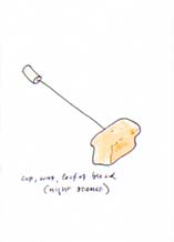 Night Science - Cup, WIre, Loaf of Bread